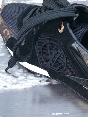 Louis Vuitton Brown Sneaker Fashion Women Girls Casual Everyday Shoes Size 6